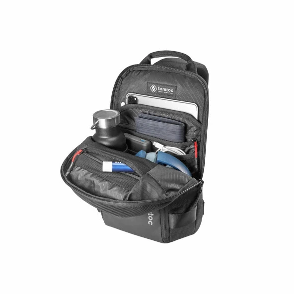 Tomtoc A54A1D1 - T24S1D1 11" Explorer/Navigator Serisi Siyah Omuz Çantası - 4
