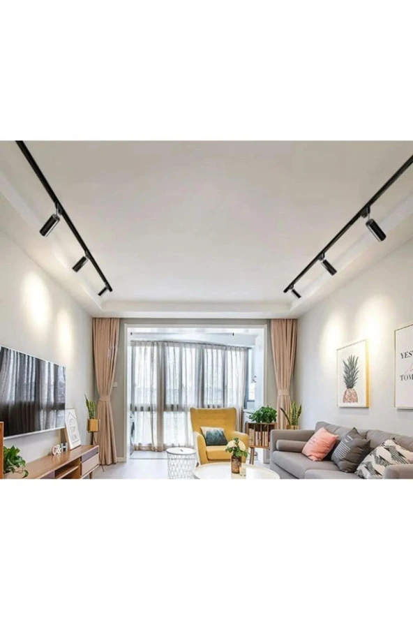 Maxled - Ray Spot Siyah Kasa 15w 4000k MX-3084 - Resim 3