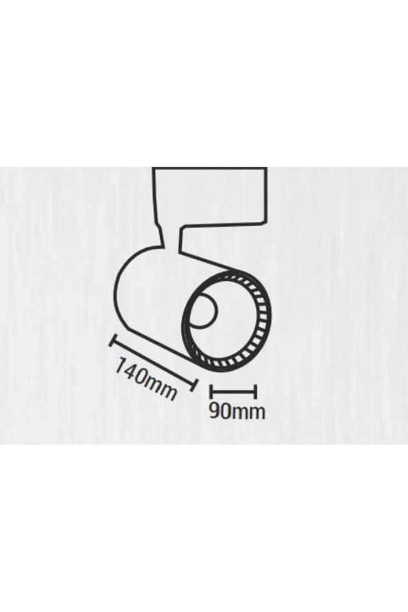 Maxled - Ray Spot Siyah Kasa 15w 4000k MX-3084 - Resim 4