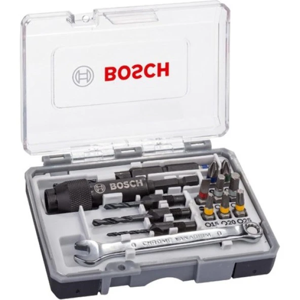 Bosch Drill And Drive Set, 20 Pcs