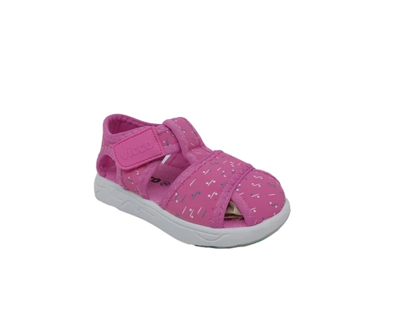 Vicco Bumba III Pembe İlk Adım Bebek Çocuk Hafif Sandalet Ayakkabı - 4