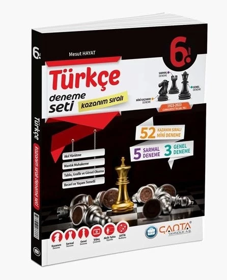 Çanta Yayınları 6. Sınıf Türkçe Kazanım Sıralı Deneme Seti
