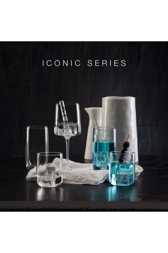 Paşabahçe iconic 38 parça kadeh su meşrubat bardağı çeyiz seti takımı - Resim 3