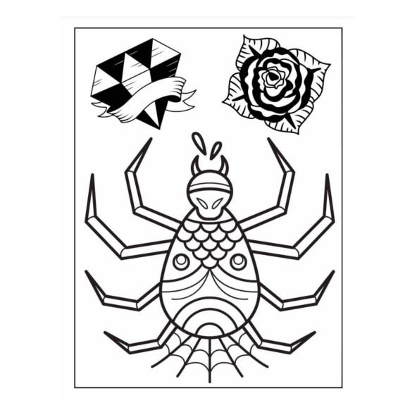 Kolaydan Zora TATTOO Boyama Kitap Seti (3 Kitap) - 3