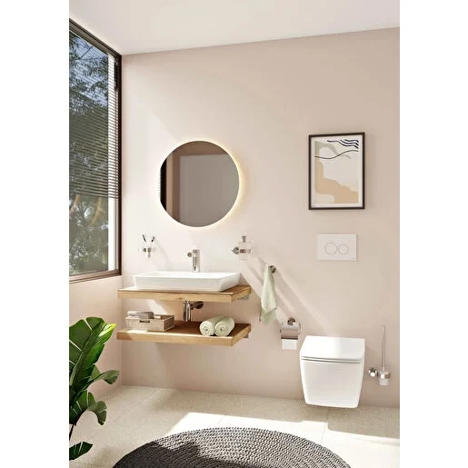 VitrA Ilia A44391 İkili Askı, Krom - Resim 3