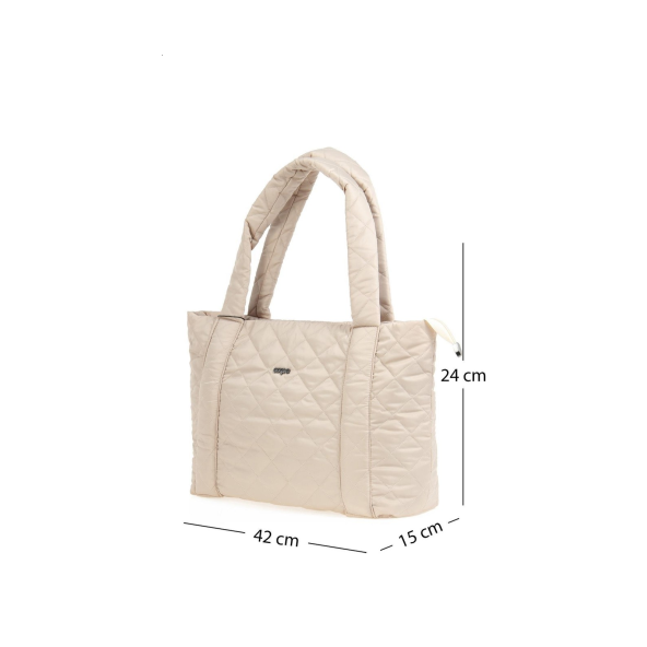 BENE Kapitone Kadın El & Omuz Çantası - Resim 4