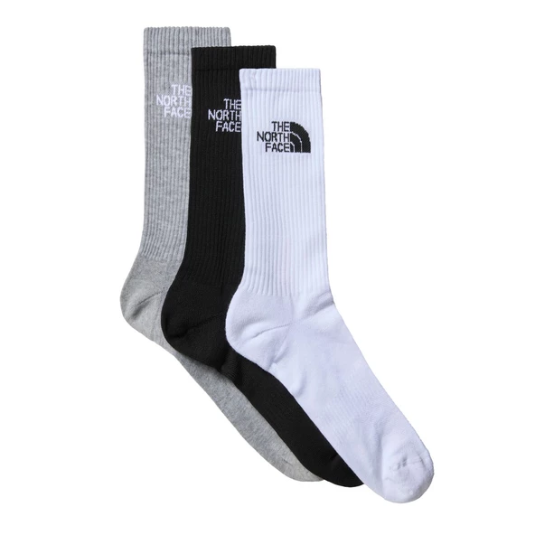 The North Face MULTI SPORT CUSH CREW SOCK 3P 3'lü Unisex Çorap NF0A882H3OW1