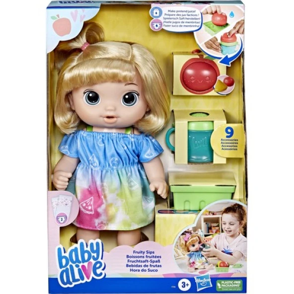 Baby Alive Bebeğimle Meyve Suyu Eğlencesi F7356