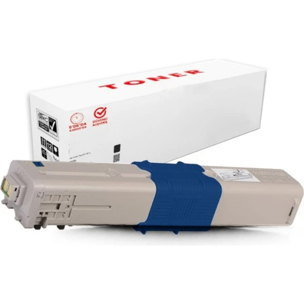 PlusPrint Oki C530- C530DN- C531- C531DN Uyumlu Muadil Toner Mavi