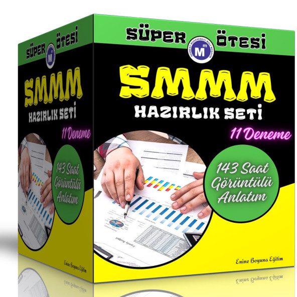 SMMM Süper Ötesi Hazırlık Seti (11 Deneme + 143 Saat Anlatım)