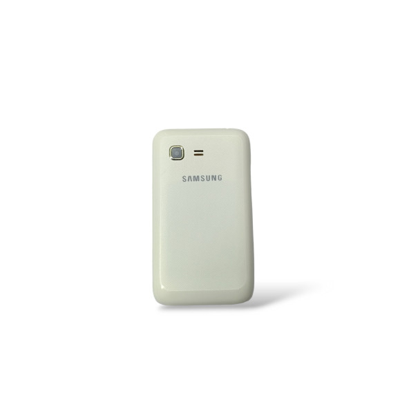 Samsung S5220 Kasa Samsung S5222 Star 3 Uyumlu Beyaz Renk Orta Kasa Ön Arka Kapak Tuş Takımı - 3