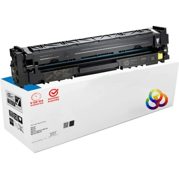 PlusPrint CF532A Hp Colour Laserjet Pro Mfp M180N Yazıcı Muadil Toneri 205A Sarı ürün görseli