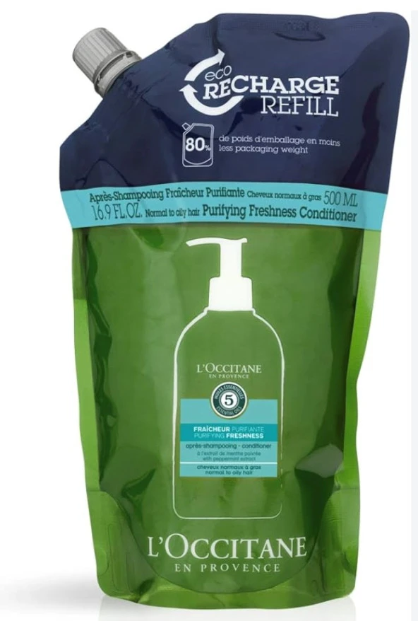 L'occitane Aromakoloji Arındırıcı & Canlandırıcı Saç Kremi Eko-Yedek 500 ML