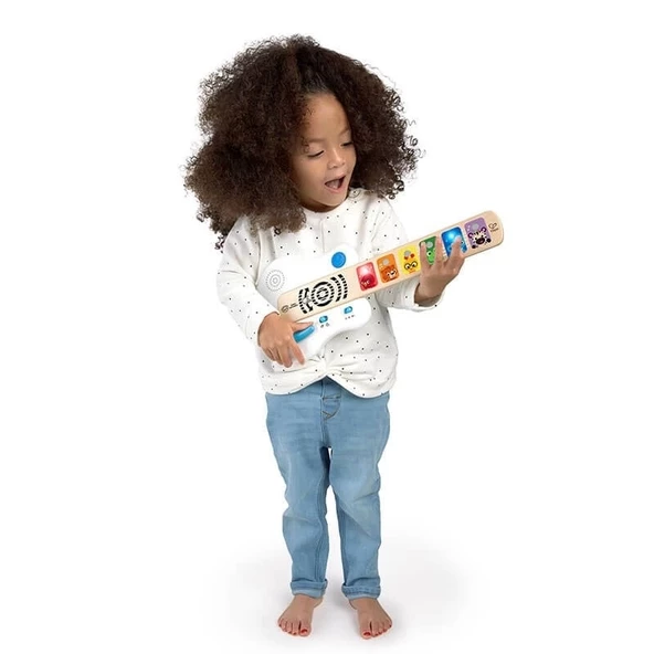 BABY Einstein, Ahşap Gitar Işıklı Seli Dokunmatik Elektronik Müzik Aletleri, 6 Ay ve Üzeri Çocuklar için Aktivite ve Duy - 3