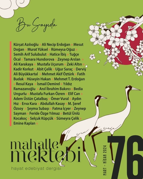 Mahalle Mektebi 76.Sayı Mart-Nisan 2024 - 2