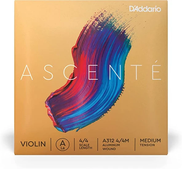 DADDARIO A312 4/4M KEMAN TEK TEL, ASCENTE, SCALE 4/4, LA, MEDIUM