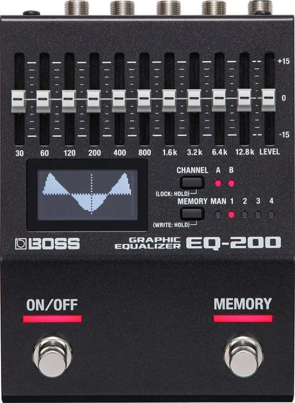 BOSS EQ-200 Programmable Stereo Graphic Equalizer