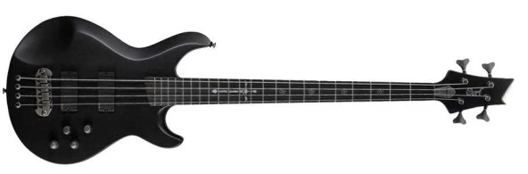 CORT EVLZ6BBKMS BAS GİTAR, SİYAH METALİK SATİN, EMG-35 HZ (H-H) Bas Gitar (Emg-35 Hz(H-H) 4 Telli