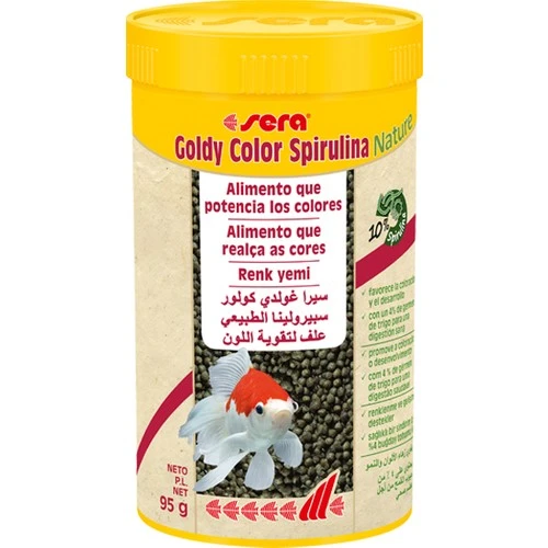 Sera Goldy Color Spirulina 100 Ml Balık Yemi ürün görseli