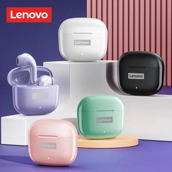 Lenovo Lp40 Pro Livepods Tws Bluetooth 5.0 Kablosuz Kulaklık Yeşil - 2