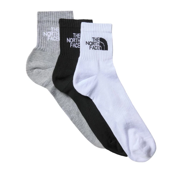 The North Face MULTI SPORT CUSH QUARTER SOCK 3P Çorap NF0A882G3OW1