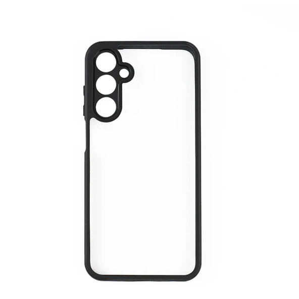 Samsung Galaxy A15 Kılıf Kamera Korumalı Şeffaf Arka Yüzey Zore New Roll Kapak - 2