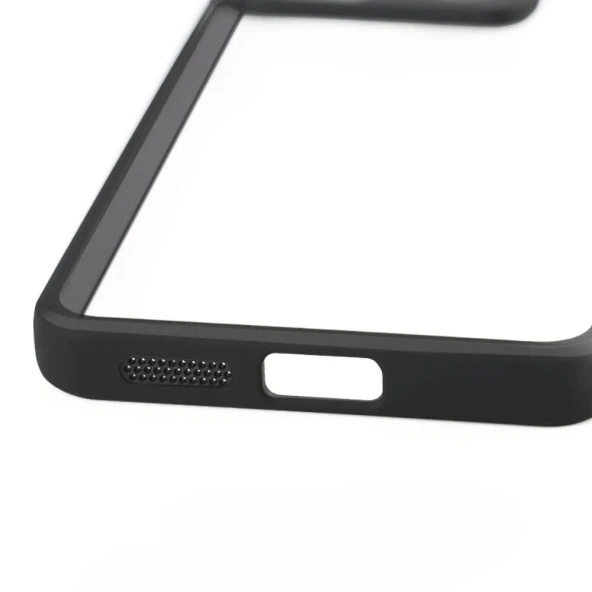 Xiaomi Redmi Note 13 Pro 5G Kılıf Kamera Korumalı Şeffaf Arka Yüzey Zore New Roll Kapak - 3