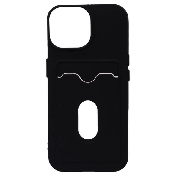 Apple iPhone 15 Pro Kılıf Zore Dora Kartlıklı Silikon Kapak - 3