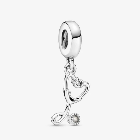 Kalp Stetoskop Sallantılı Charm 799072C01
