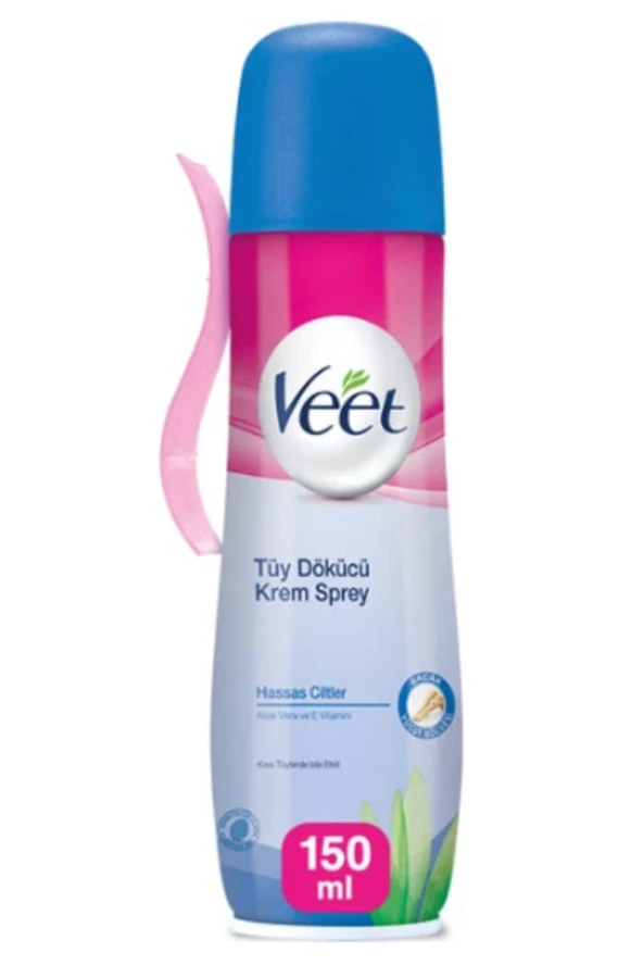 Veet Hassas Ciltler İçin Tüy Dökücü Krem Sprey 150 ml