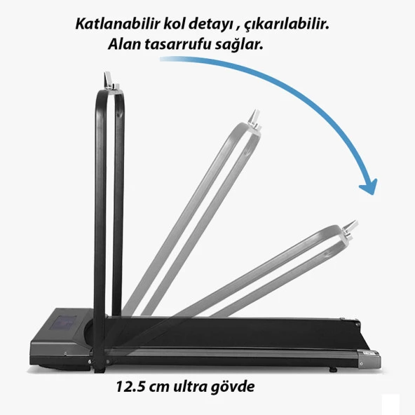 Uygulama Bağlantılı Uzaktan Kumandalı Yürüyüş Bandı Ve Koşu Bandı - 8