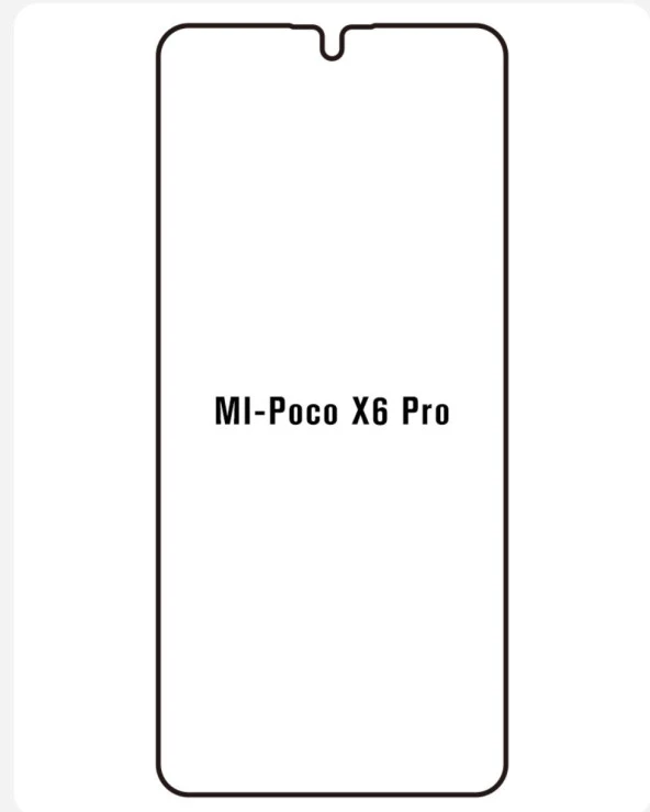 Poco X6 Pro Uyumlu Ön+Arka Body Şeffaf Ultra koruyucu Nano Jelatin - 2