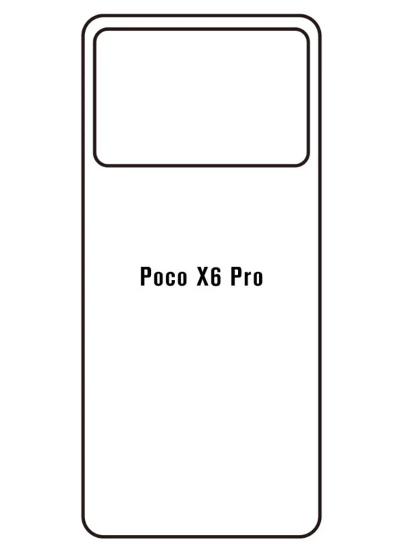 Poco X6 Pro Uyumlu Ön+Arka Body Şeffaf Ultra koruyucu Nano Jelatin - 3