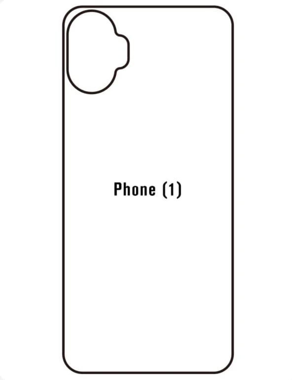 Nothing Phone 1 Uyumlu Ön+Arka Body Şeffaf Ultra koruyucu Nano Jelatin - 3