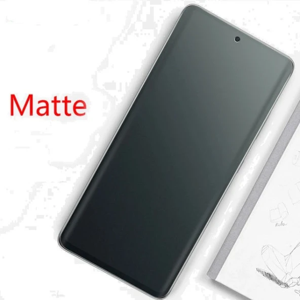 Nothing Phone 1 Uyumlu Ön+Arka Full Body Parmak izi bırakmaz Ultra koruyucu MATE Jelatin - 5