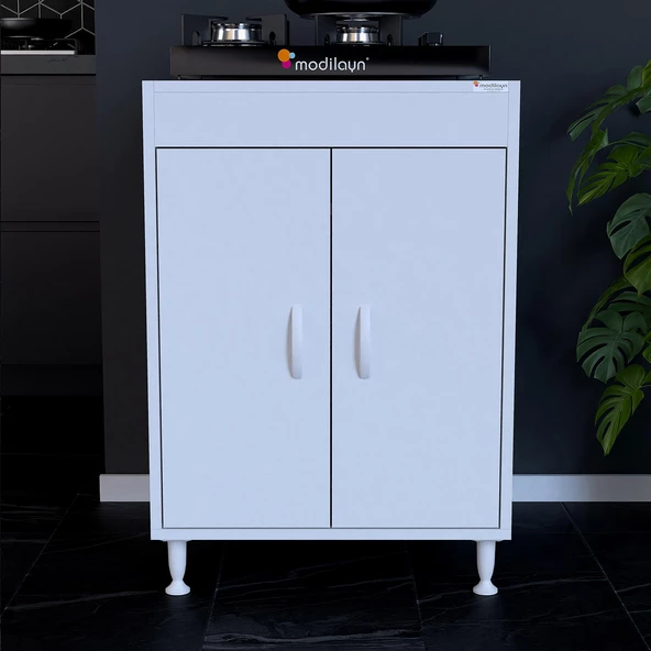 Modilayn AYMEN 59,6 x 85 x 56 cm Set üstü Ocak Ve Çok Amaçlı Mutfak Dolabı - 2