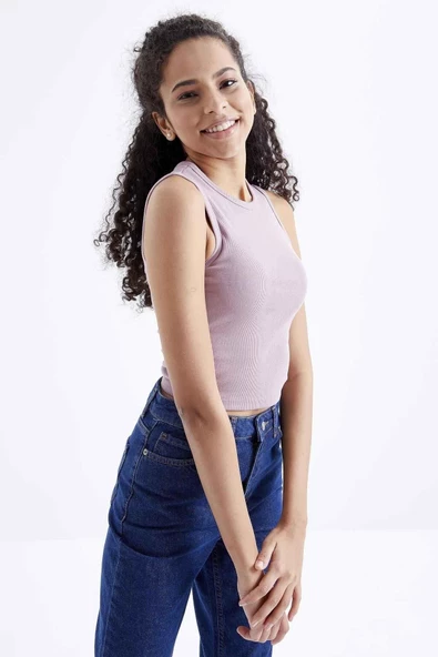 Tommy Life Kadın Kaşkorse Crop 97204 - Resim 5