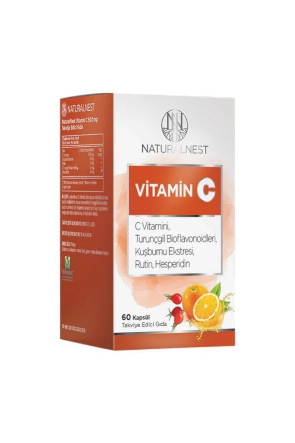 Naturalnest Vıtamın C 60 Kapsul