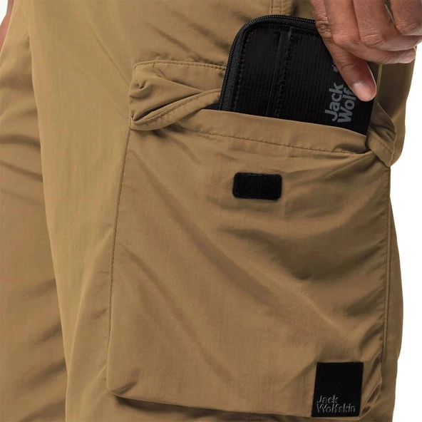 Jack Wolfskin 1508381 Kalahari M Erkek Kargo Şort - Resim 5