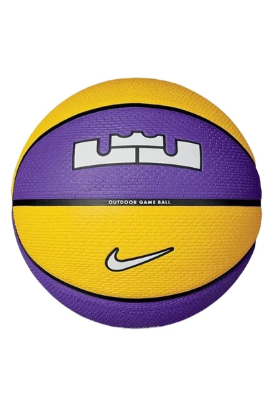 Nike N.100.4372.575.07 Playground 2.0 8P L James Deflated Court Unisex Basketbol Topu