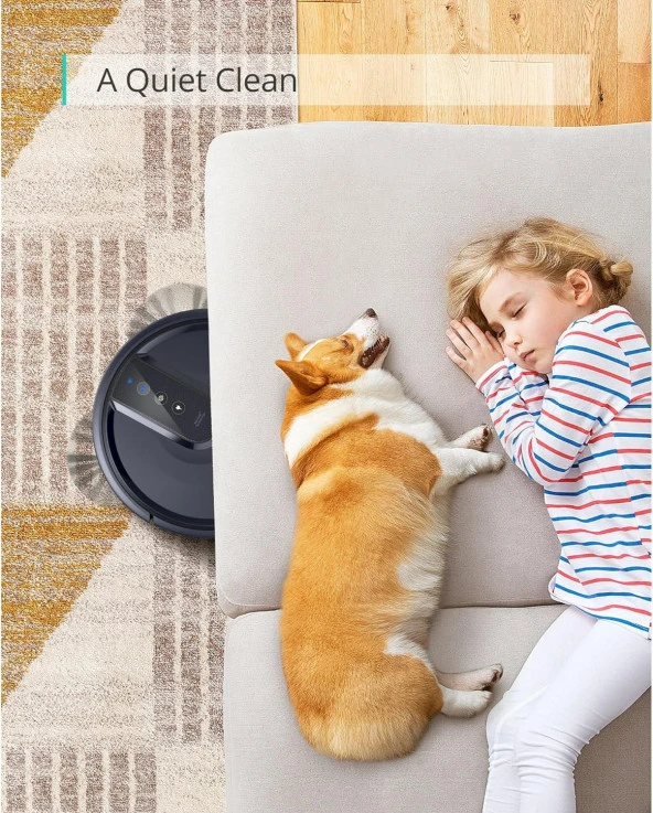 Anker Eufy RoboVac 25C Wi-Fi 1500Pa Ultra İnce Robot Süpürge - 8