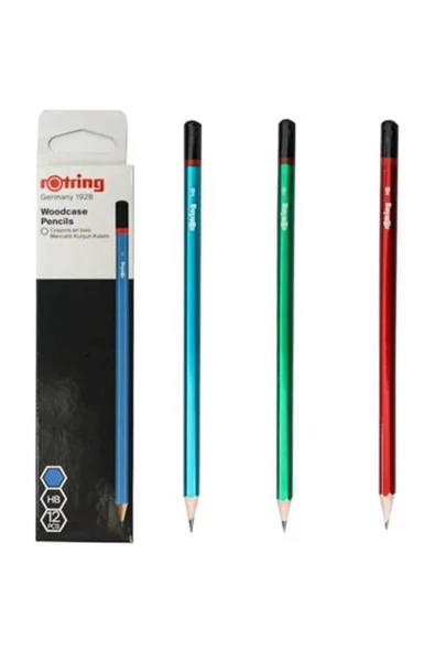 Rotring Mercanlı Kurşun Kalem 12'Li Paket