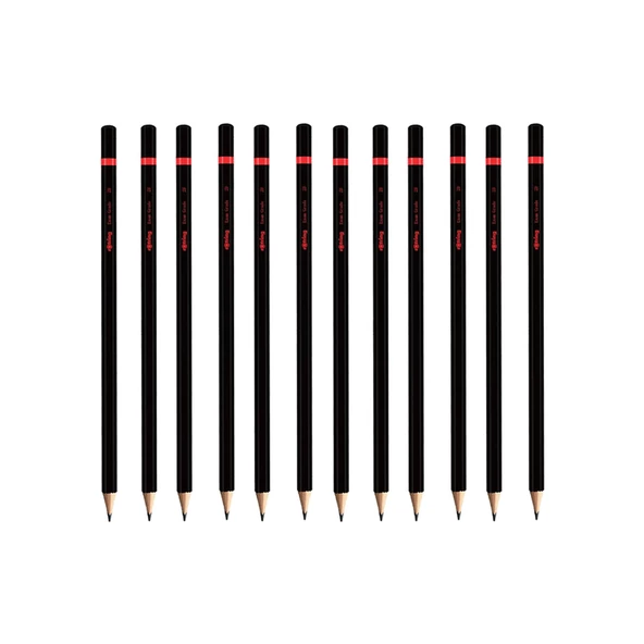 Rotring Sınav Kalemi 12'Li 2B
