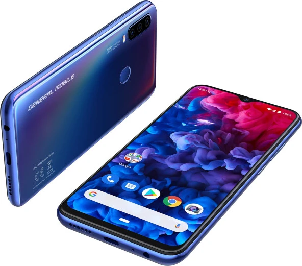 General Mobile GM 20 Pro 128 GB/ 6 GB RAM Mavi YENİLENMİŞ ÜRÜN (A KALİTE) - Resim 4