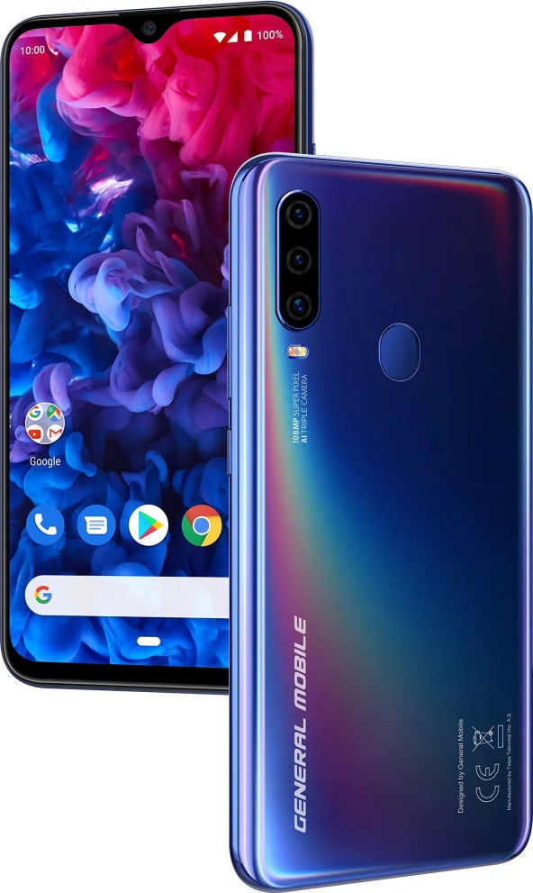 General Mobile GM 20 Pro 128 GB/ 6 GB RAM Mavi YENİLENMİŞ ÜRÜN (A KALİTE) - Resim 5