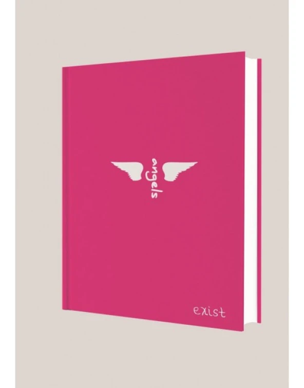 Deffter Angels/Exist Çizgisiz 96 Yaprak Sert Kapak Defter