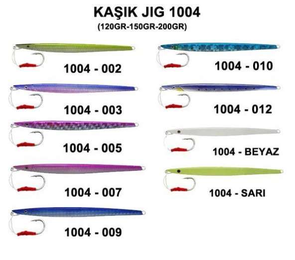 Effe Jig 120 Gr Suni Yem Maket Balık