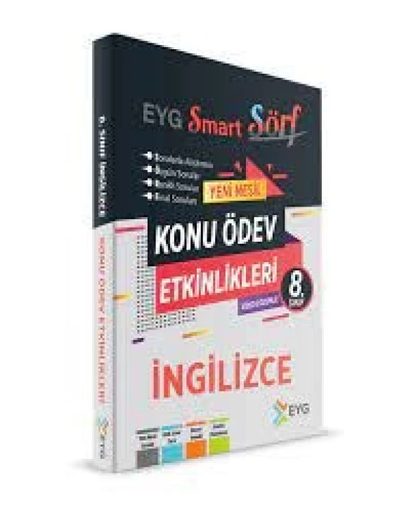 Eyg Yayınları 8. Sınıf İngilizce Sörf Föy