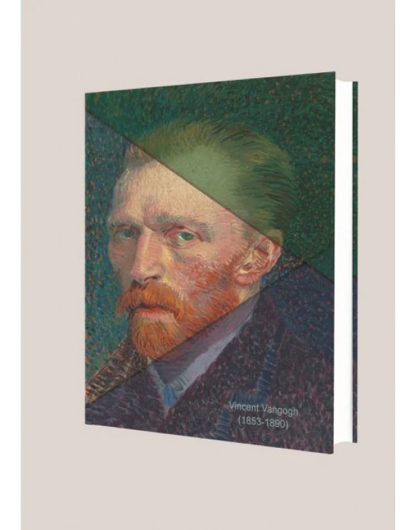 Deffter Vincent Van Gogh (1853-1890) Çizgili 96 Yaprak Sert Kapak Defter