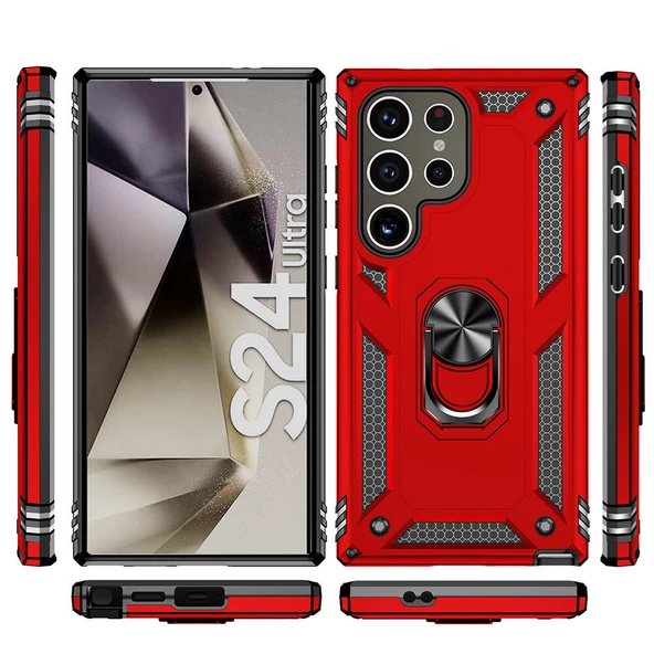 Vendas Samsung Galaxy S24 Ultra Kılıf Zore Vega Kapak - 7